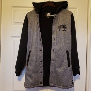 Roots Long Varsity Style Jacket